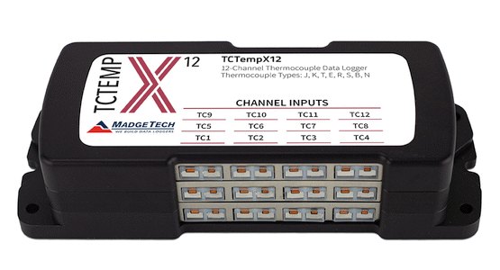 Data logger termopar 12 canales